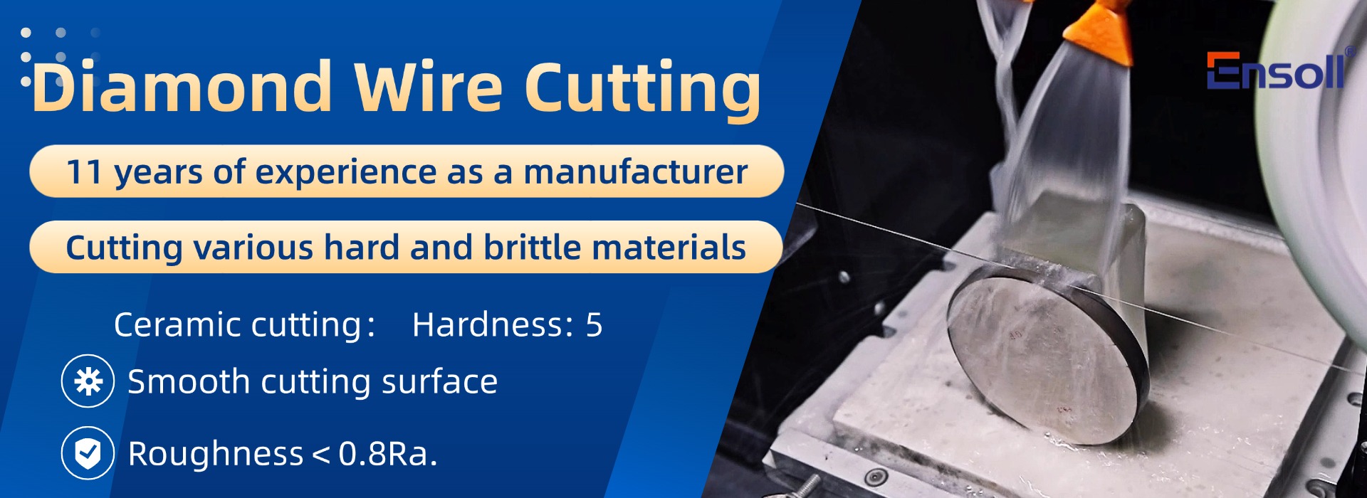 Diamond Wire Saw Cutting