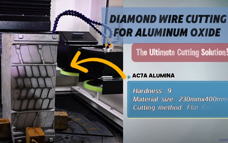 diamond wire saw cutting
