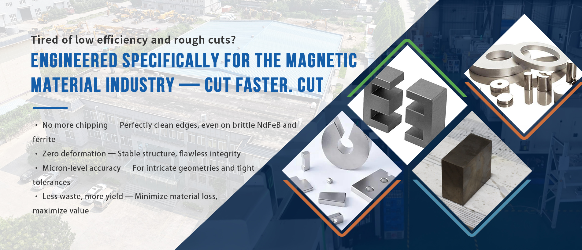 Precision Cutting of Magnetic Materials: When to Use Diamond Wire Loops vs. Cutting Plotters